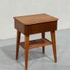 Retro teak yöpöytä