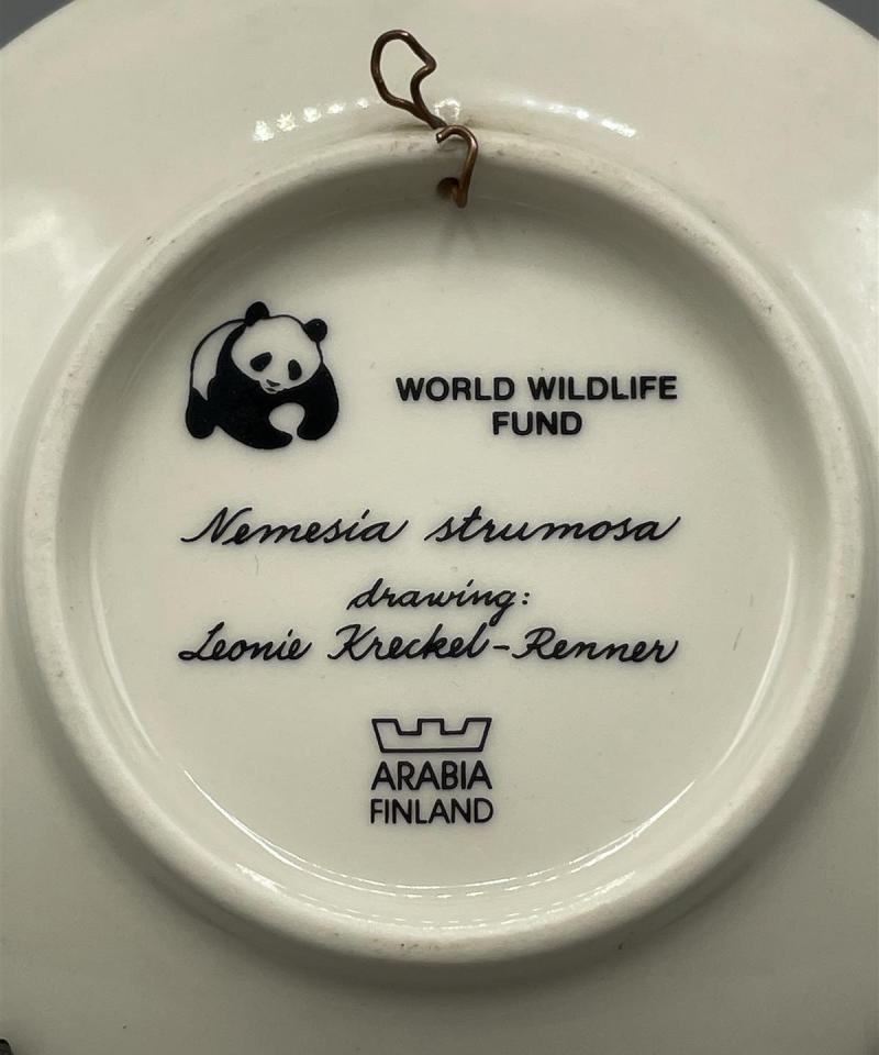 Arabia WWF seinälautaset 4kpl