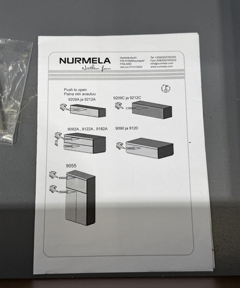 Nurmela TV-taso 120cm ruskea