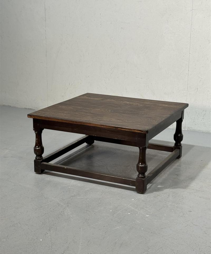 Ercol England vintage sohvapöytä 69x69