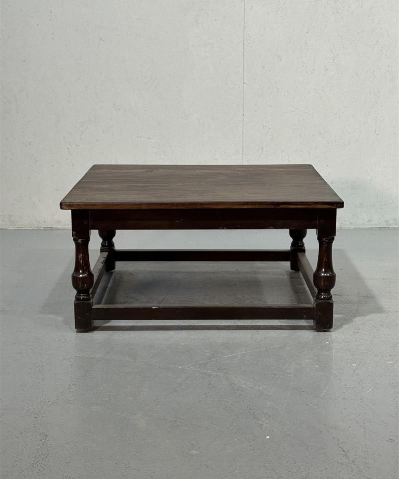 Ercol England vintage sohvapöytä 69x69