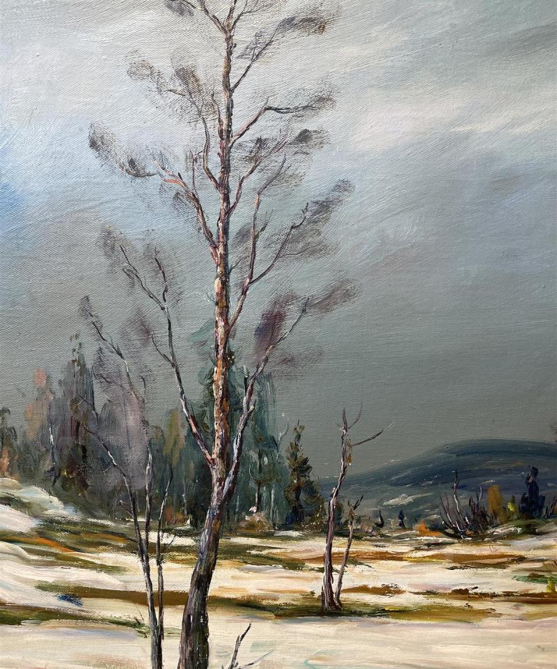 Taulu Maisema öljyväri, Yrjö Kalliokoski -57