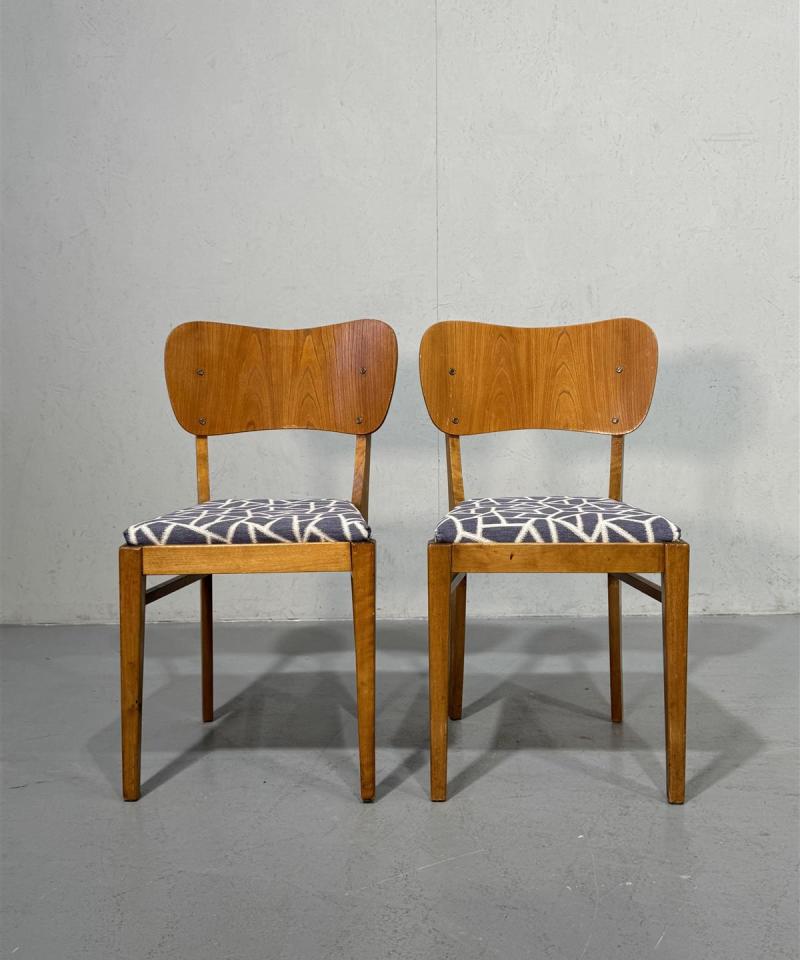 Vintage tuolit 1950-luku (2kpl)