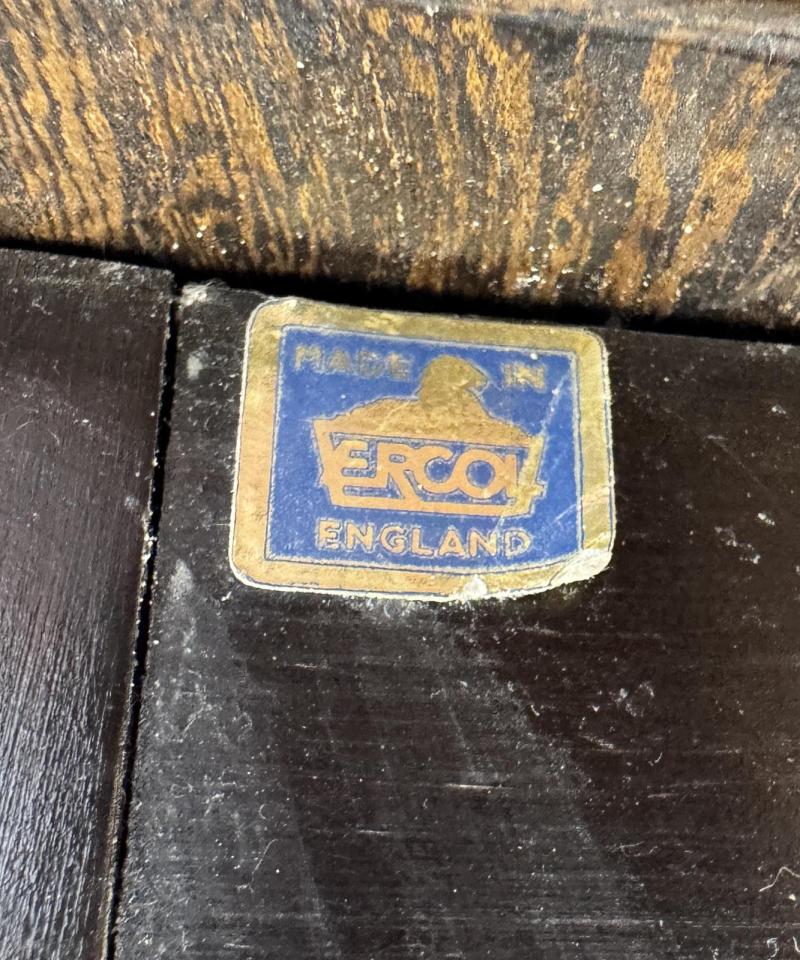 Ercol England vintage sohvapöytä 69x69