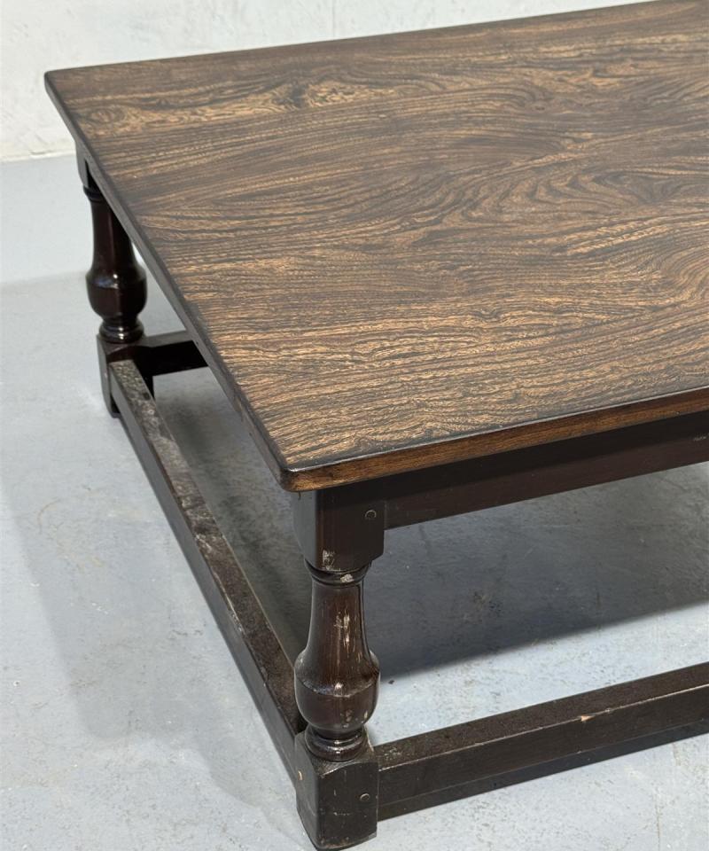 Ercol England vintage sohvapöytä 69x69