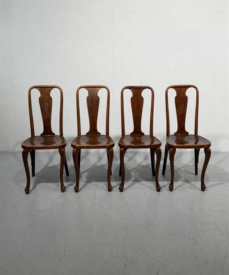 Thonet tuolit (4kpl) 1900 luvun alku