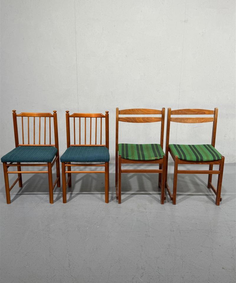 Vintage tuolit (2+2kpl)