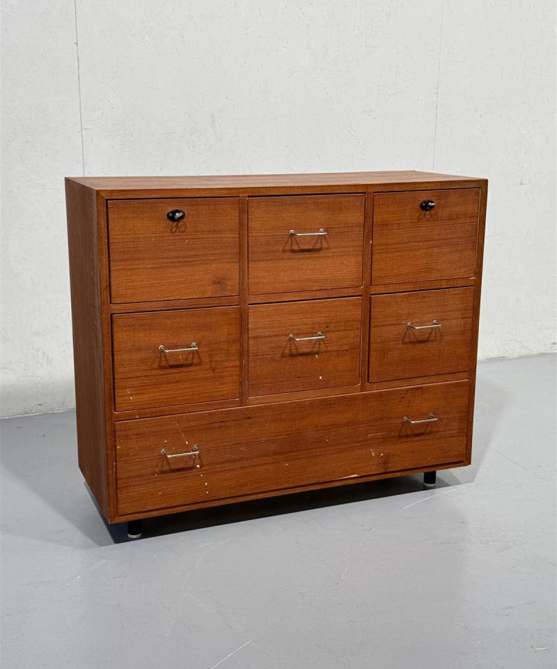 Vintage teak lipasto 1960-luku