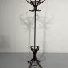 Vintage thonet vaatenaulakko ruskea