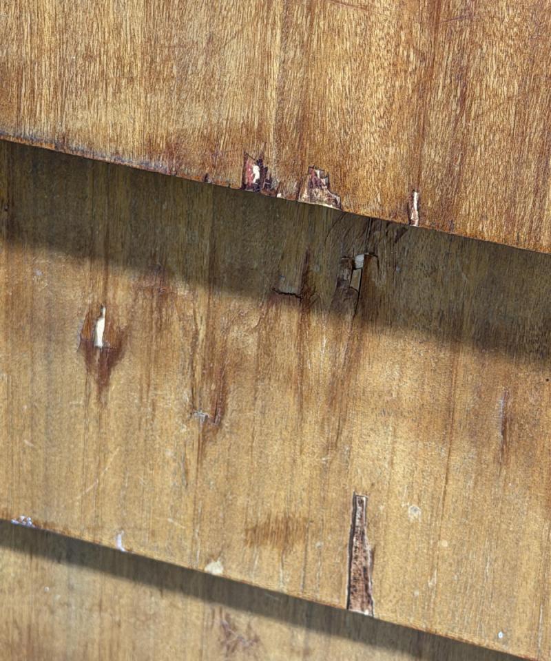 Häkli vintage teak senkki