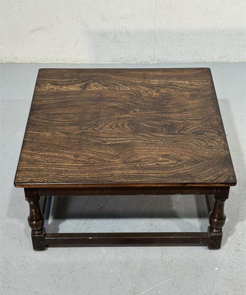 Ercol England vintage sohvapöytä 69x69