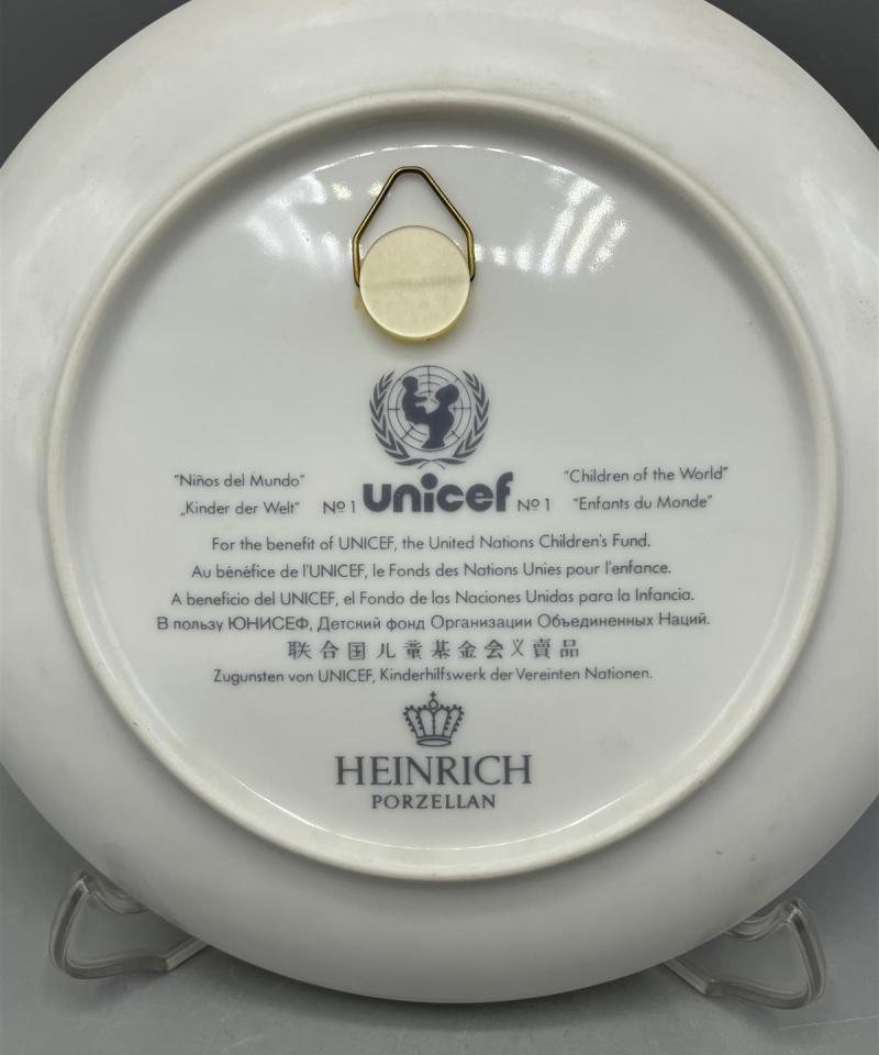 Heinrich Porzellan Unicef seinälautaset 6-osaa