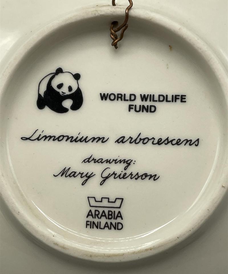 Arabia WWF seinälautaset 4kpl