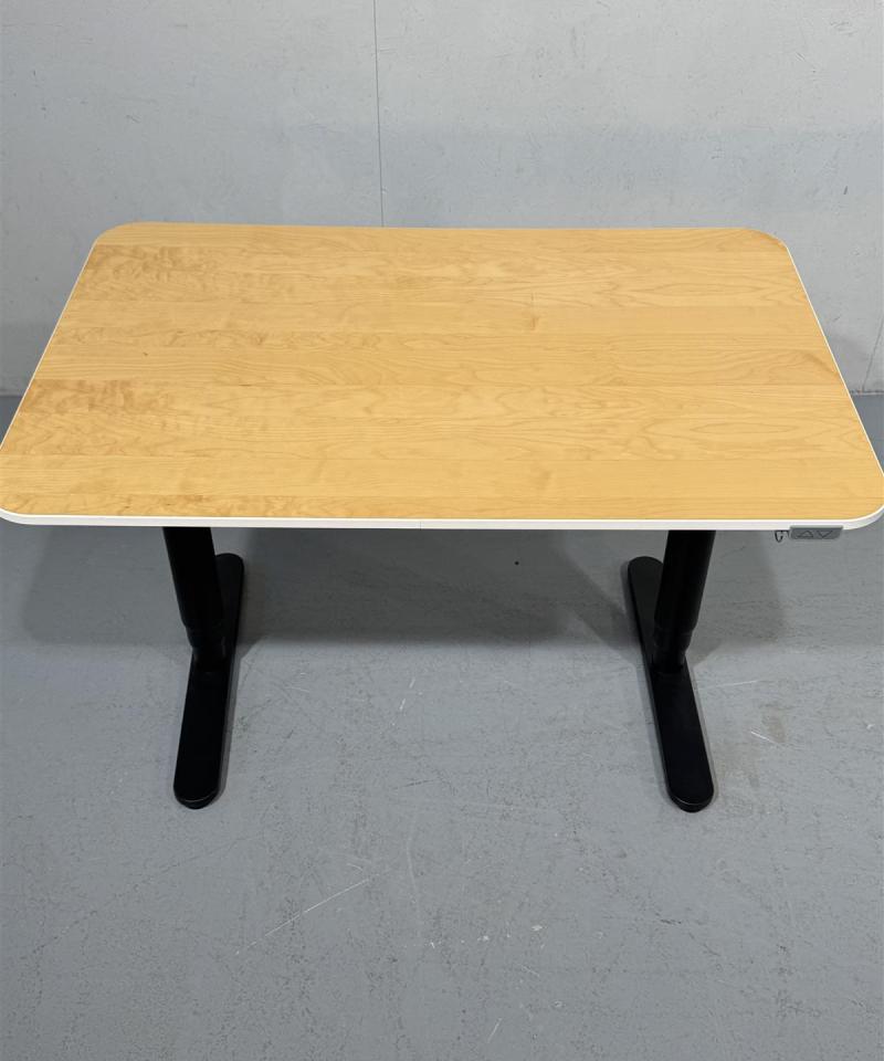 Ikea Bekant sähköpöytä 120x80cm puu-musta