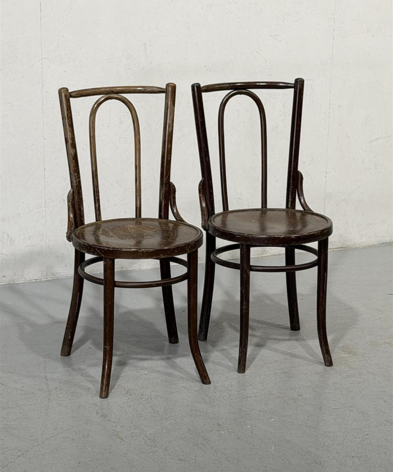 Vintage wieniläis tuolit (2kpl)