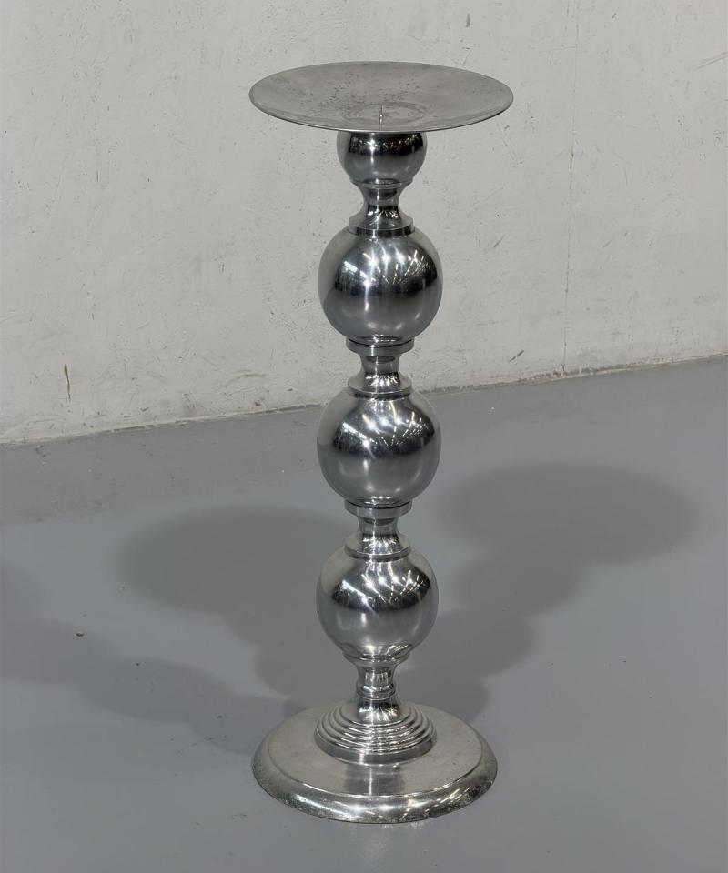 Moderni metallinen kynttilänjalka 75cm