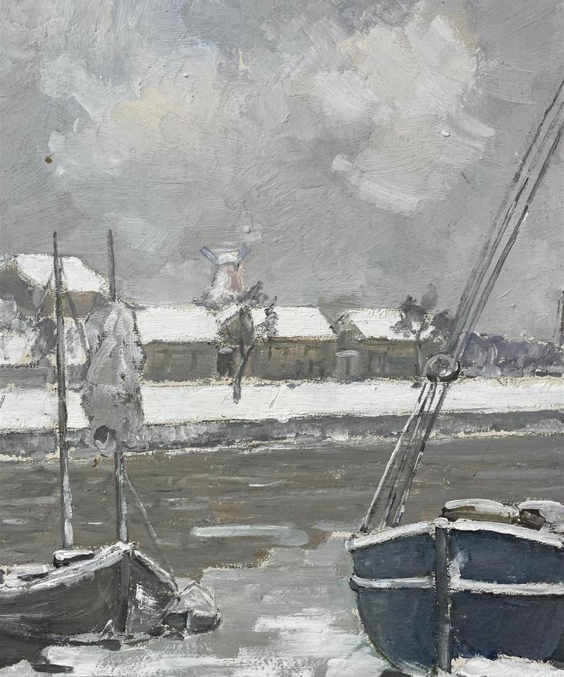 Taulu Merimaisema öljyväri, Paavo Sainio