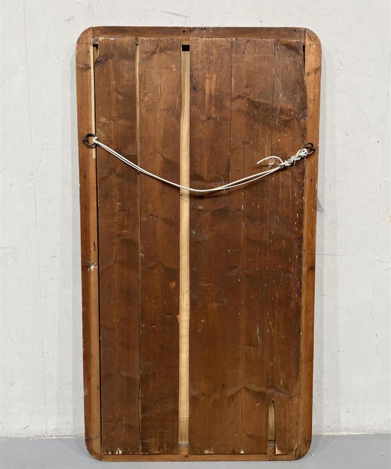 Vintage suuri vartalopeili puukehyksellä 78x145cm