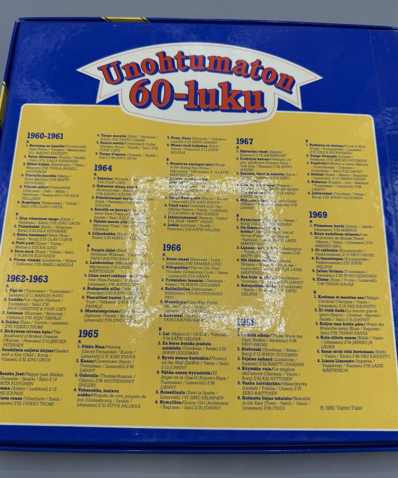Olavi Virta, Tapio Rautavaara ja 60-luku kokoelma LP Levyt
