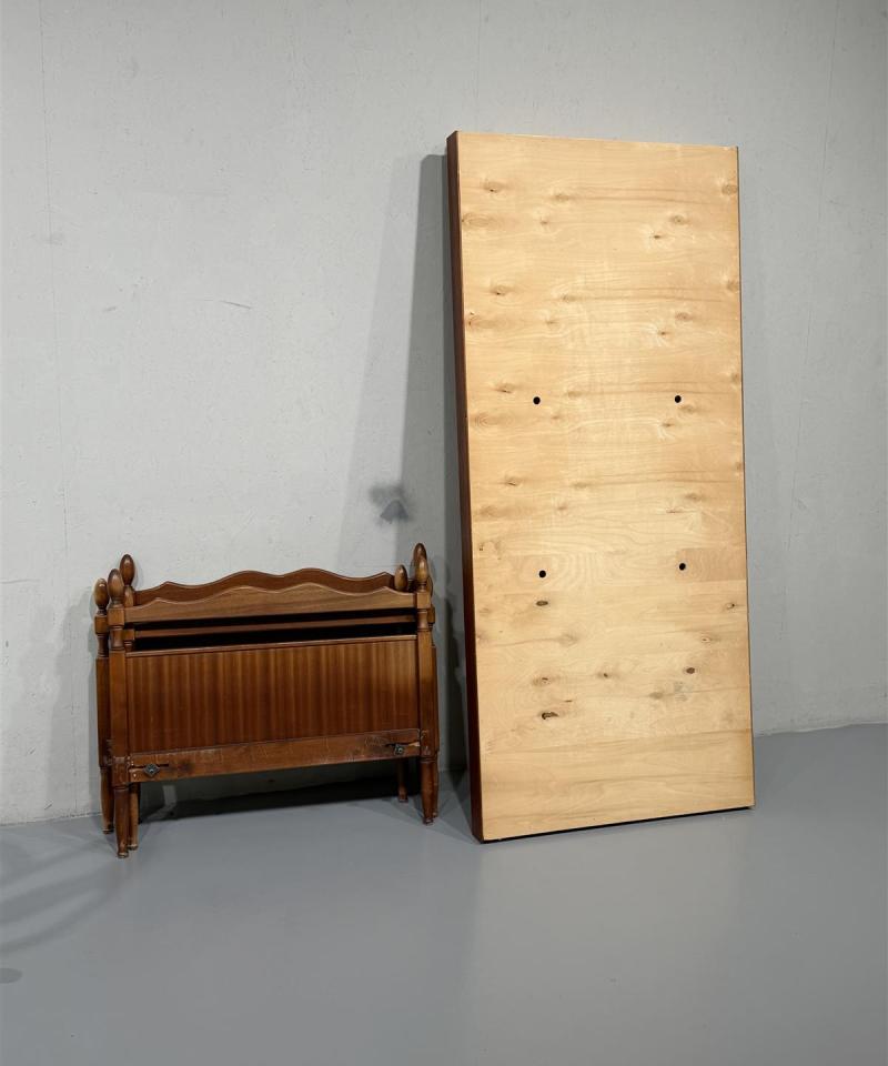 Vintage sängyn runko (2kpl) 90x200