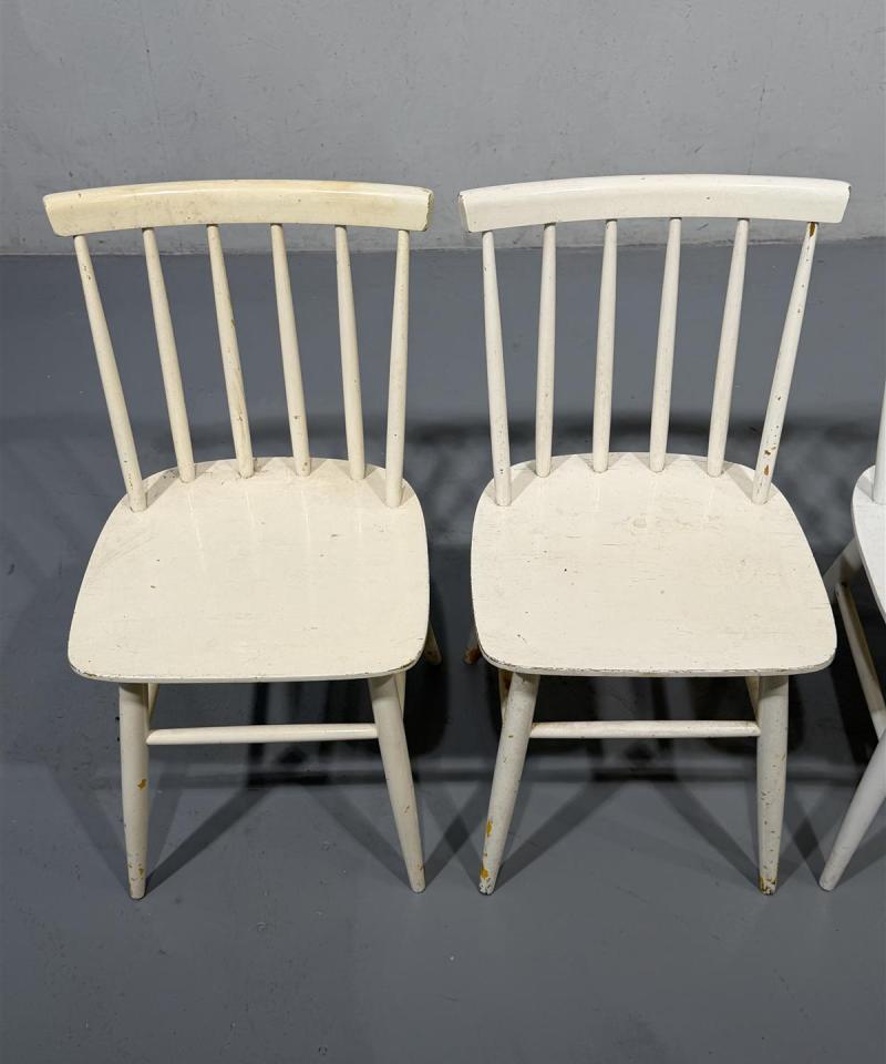 Vintage pinnatuolit (4kpl) entisöitäviksi