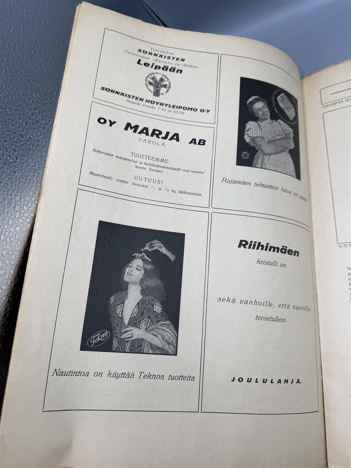 Tuulispään Joulu 1925 lehti