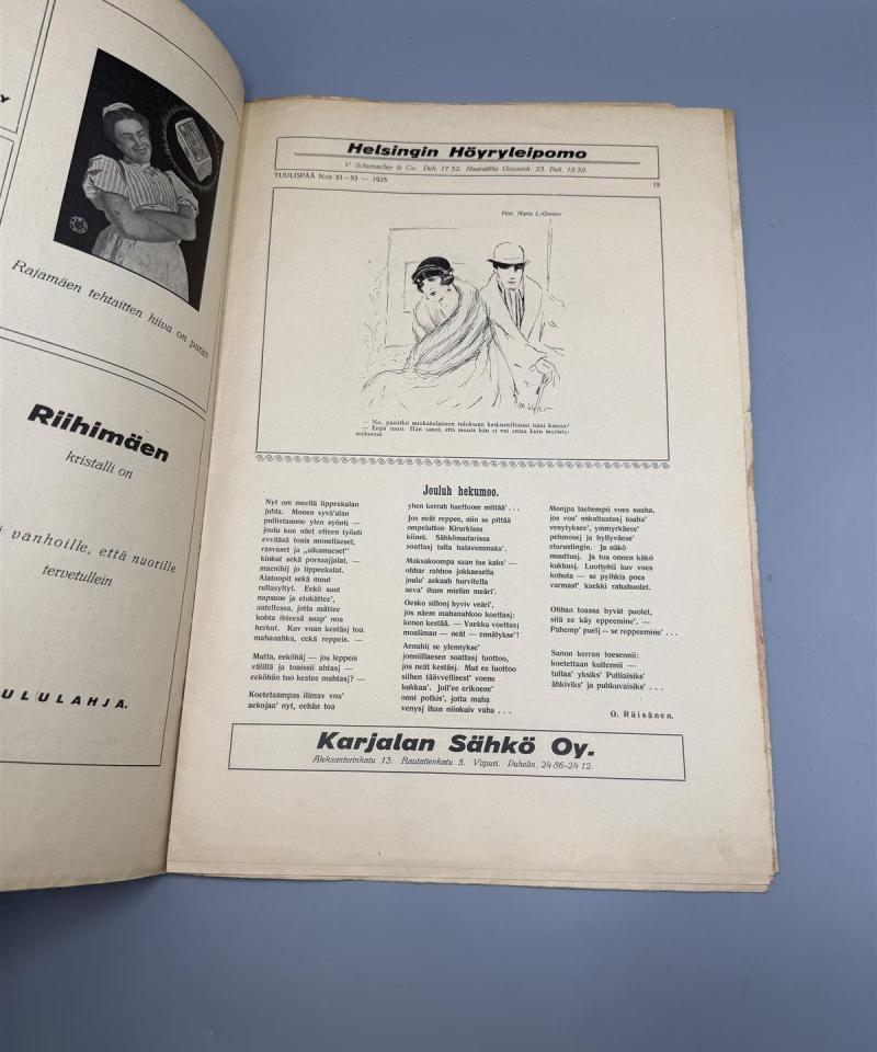 Tuulispään Joulu 1925 lehti