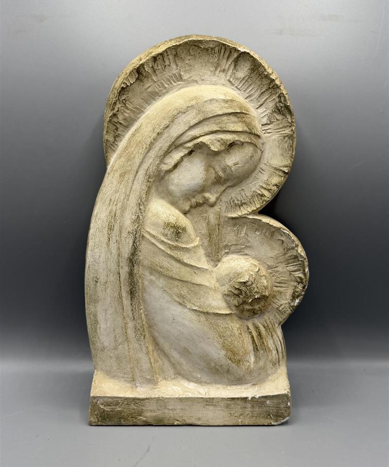 Veli Kalima Madonna ja lapsi kipsitaulu