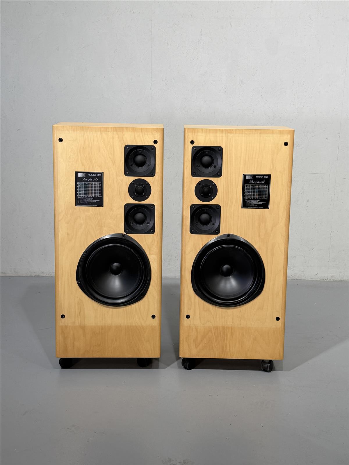 BK 1000 BR kaiuttimet (2kpl)