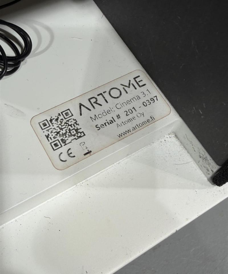Artome Cinema 3.1 mediakaluste taso
