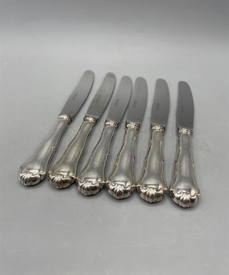 Hackman Chippendale hopea veitset 6kpl