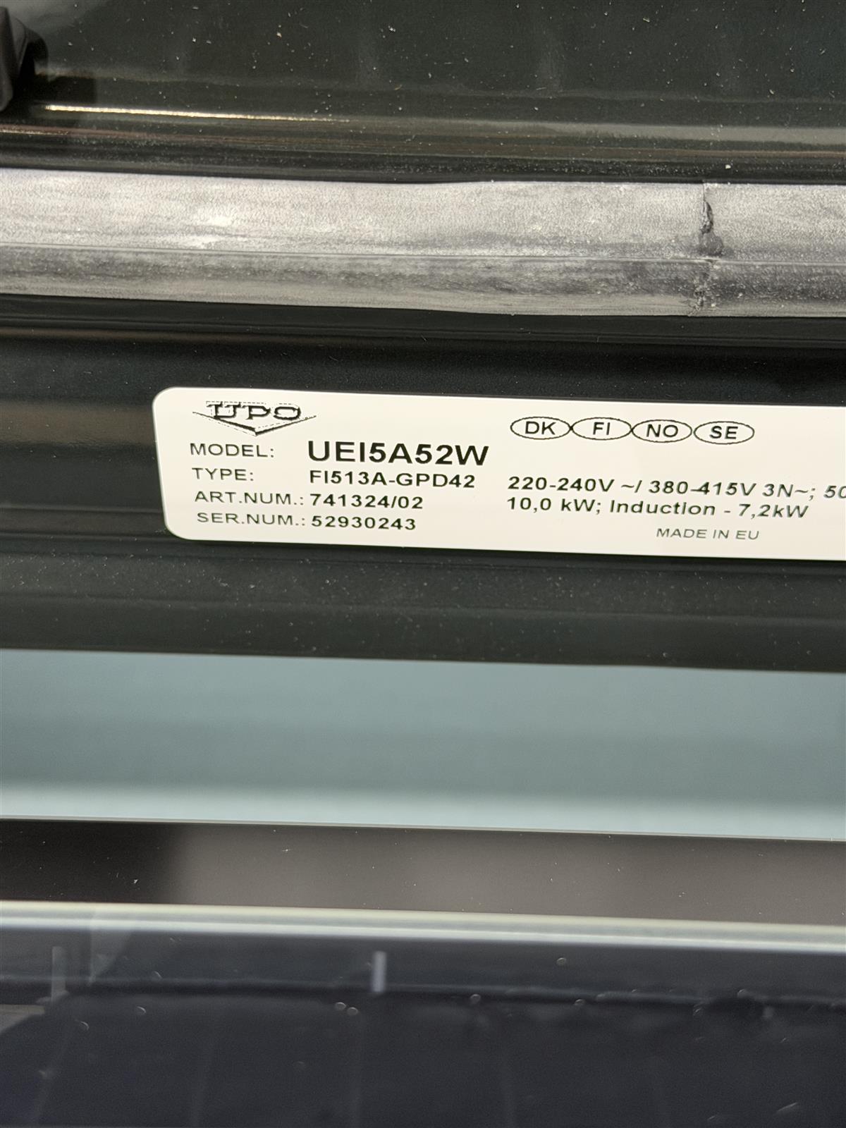 UPO UEI5A52W liesi (lasivika)