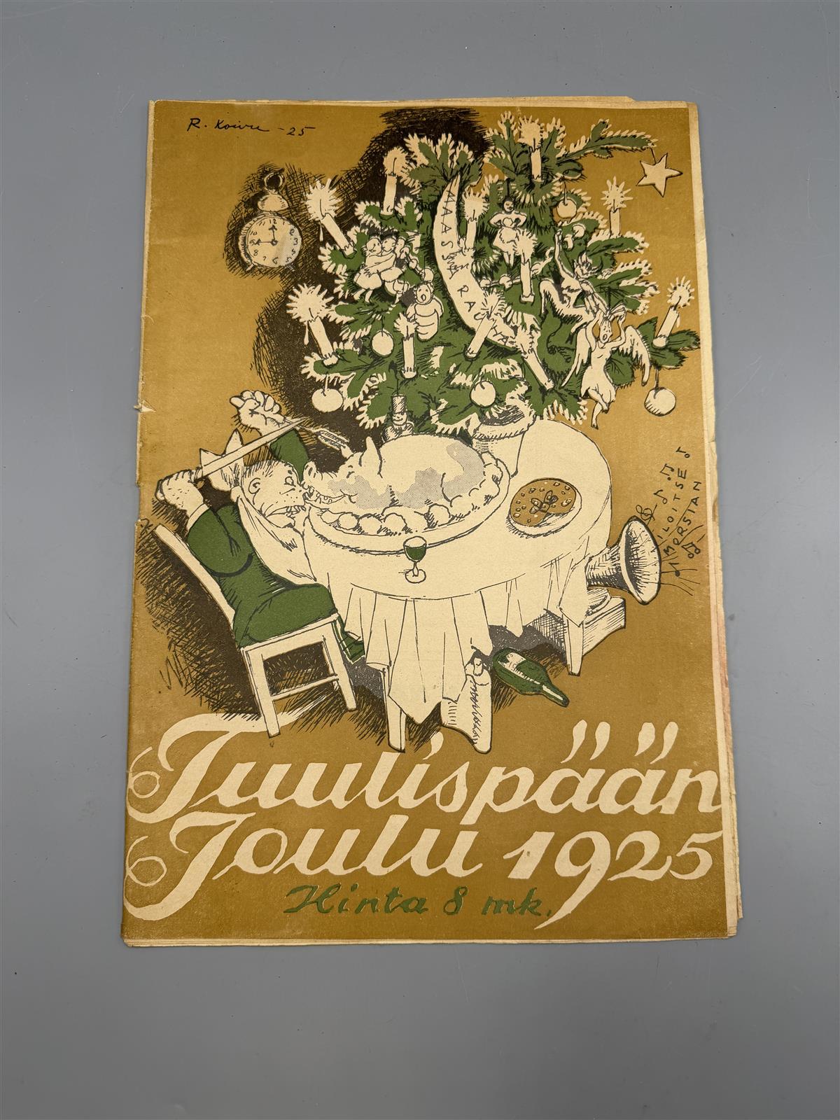 Tuulispään Joulu 1925 lehti
