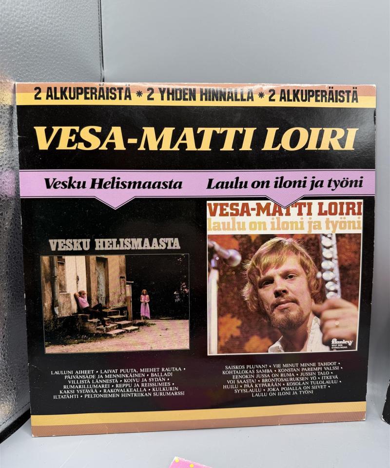 Vesa-Matti Loiri LP-levyt (3kpl)