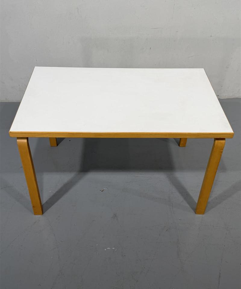 Artek ruokapöytä 81B 120x75 valkoinen laminaatti