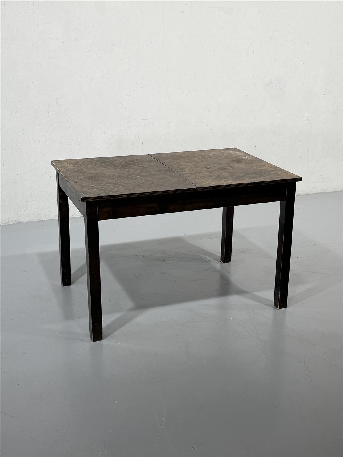 Vintage ruokapöytä 110x75cm jatkopaloilla