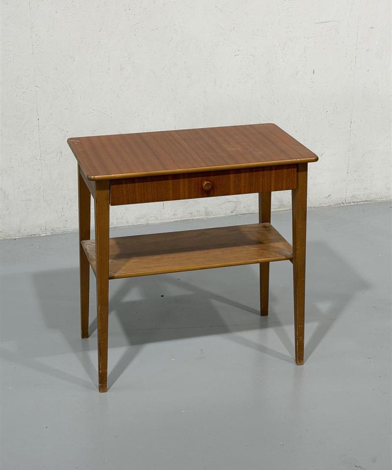 Vintage teak yöpöytä