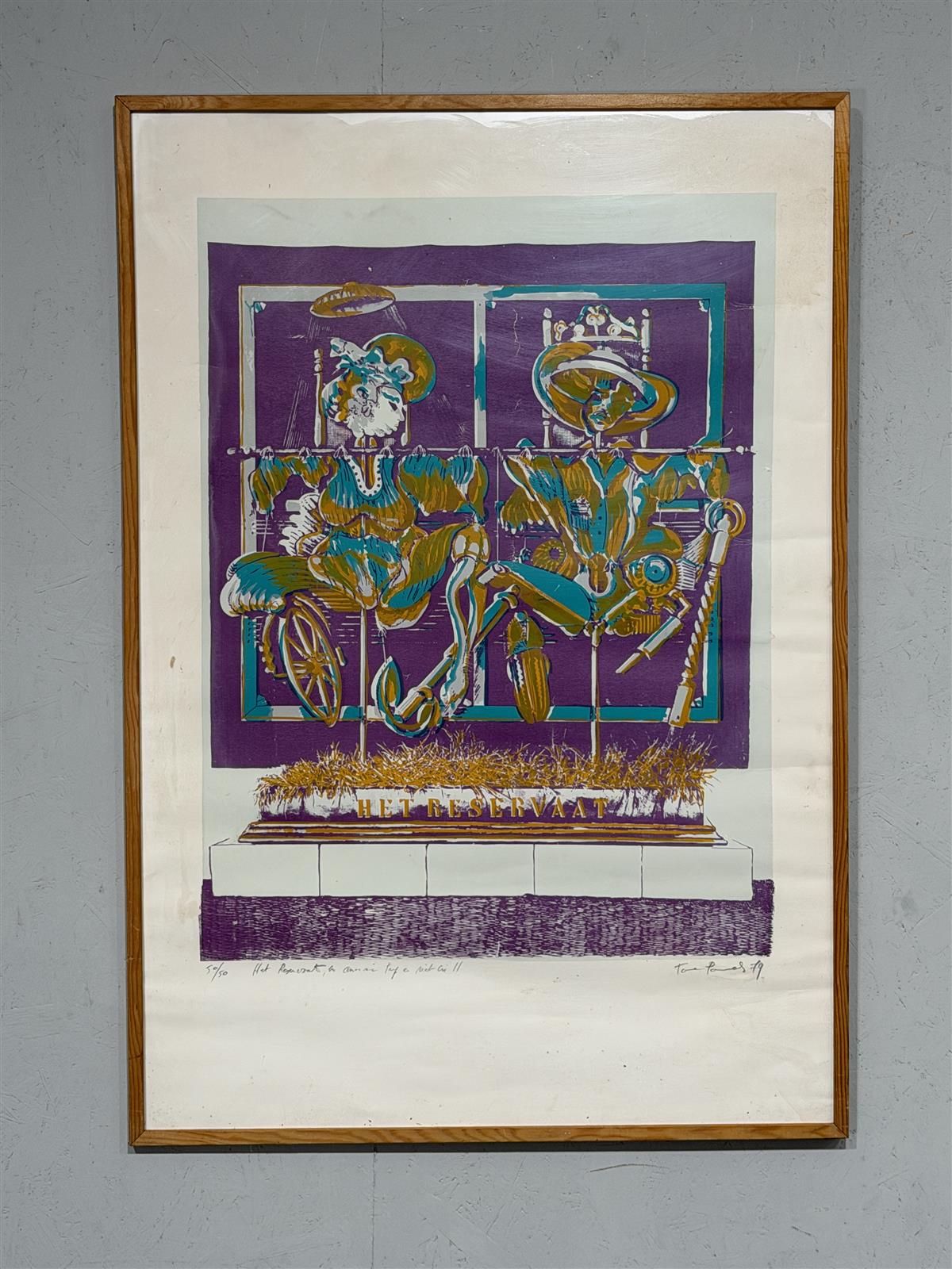 Taulu Het Reservaat Tone Pauwels 1979