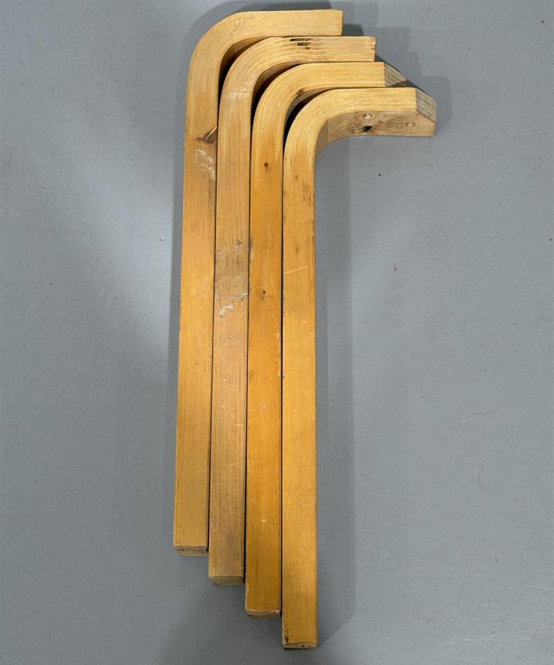 Artek Alvar Aalto L-jalka (4kpl)