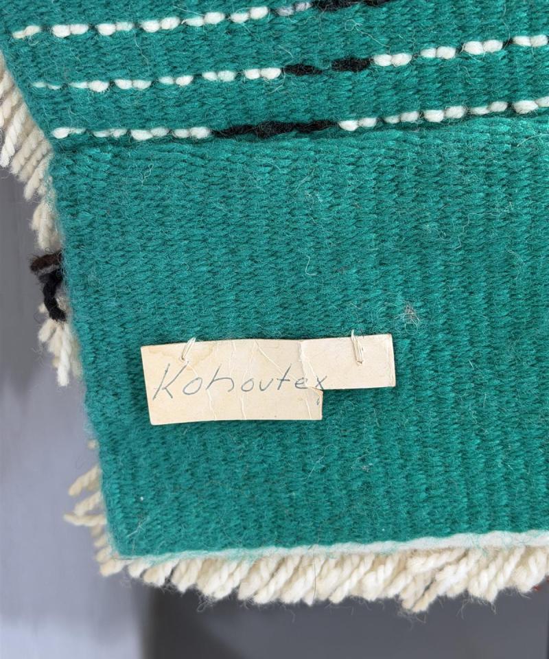 Vintage Komeetta ryijy Tuula Saarenpää