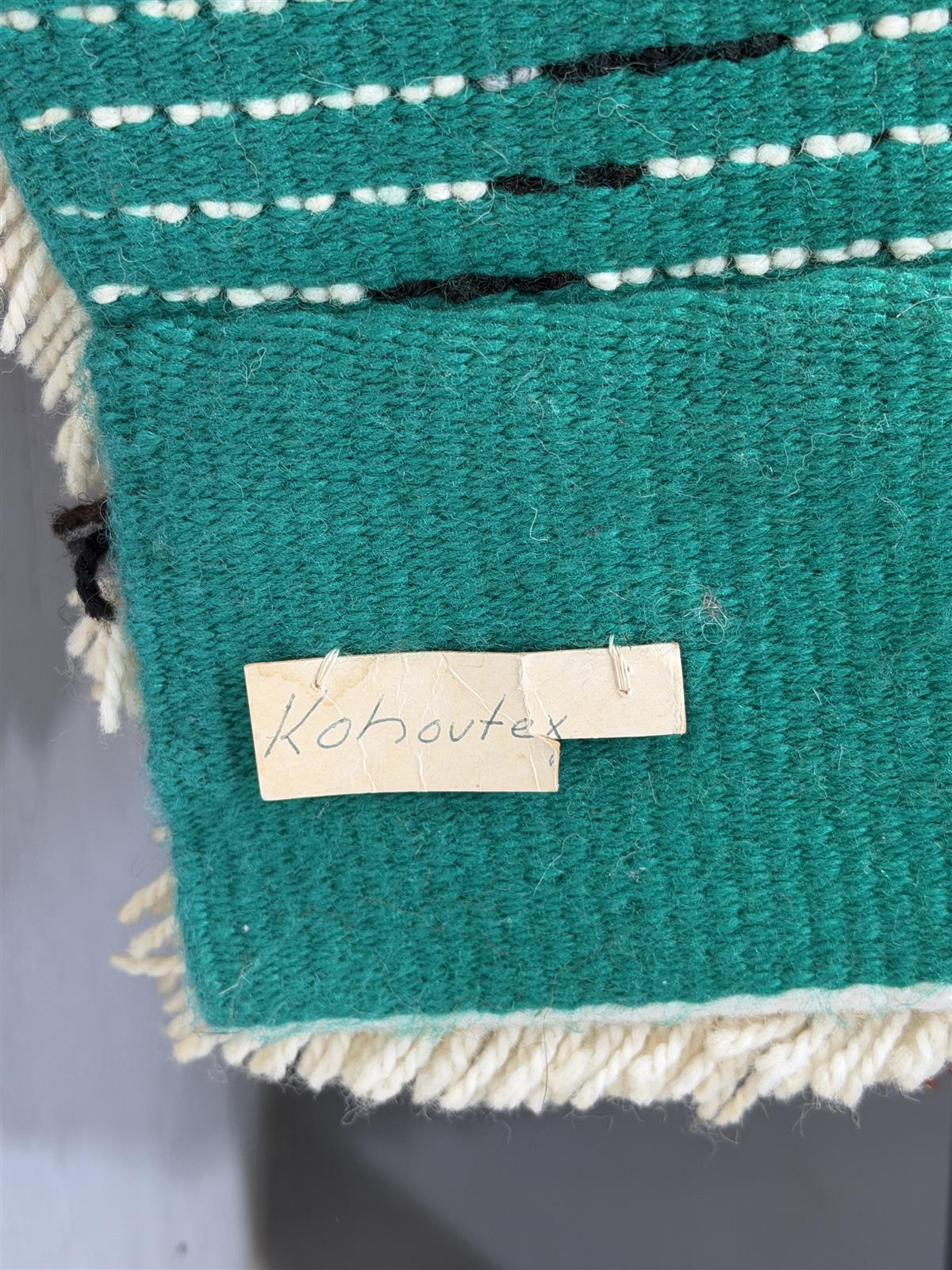 Vintage Komeetta ryijy Tuula Saarenpää