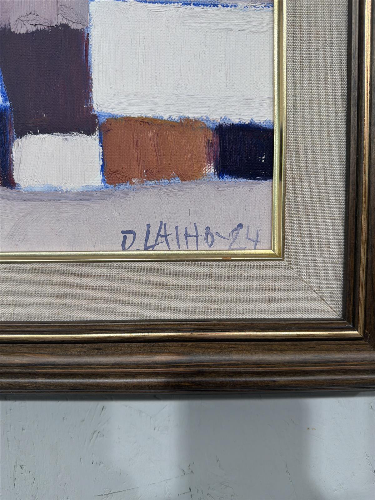Taulu öljyväri kankaalle Pekka Laiho -84