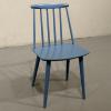 Folke Pålssonin J77 vintage pinnatuoli sininen
