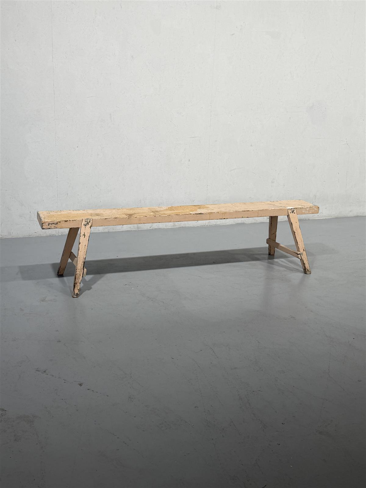 Vintage puupenkki 176cm