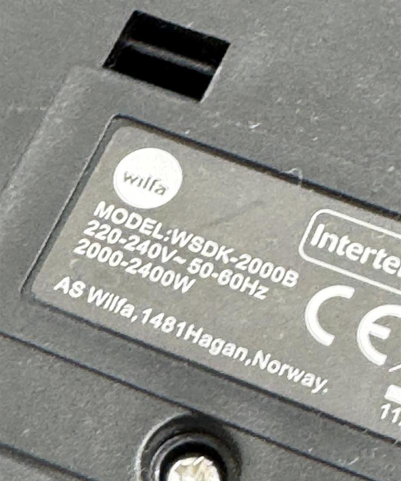 Wilfa vedenkeitin 1.25ltr