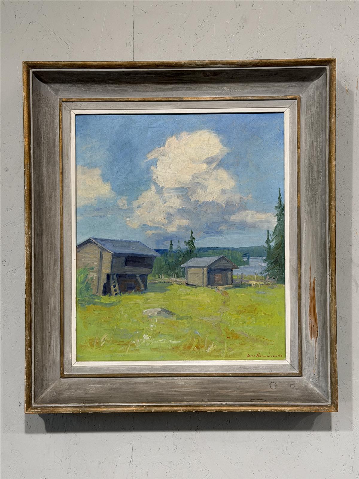 Taulu öljyväri maalaus Aarne Nurminen -42