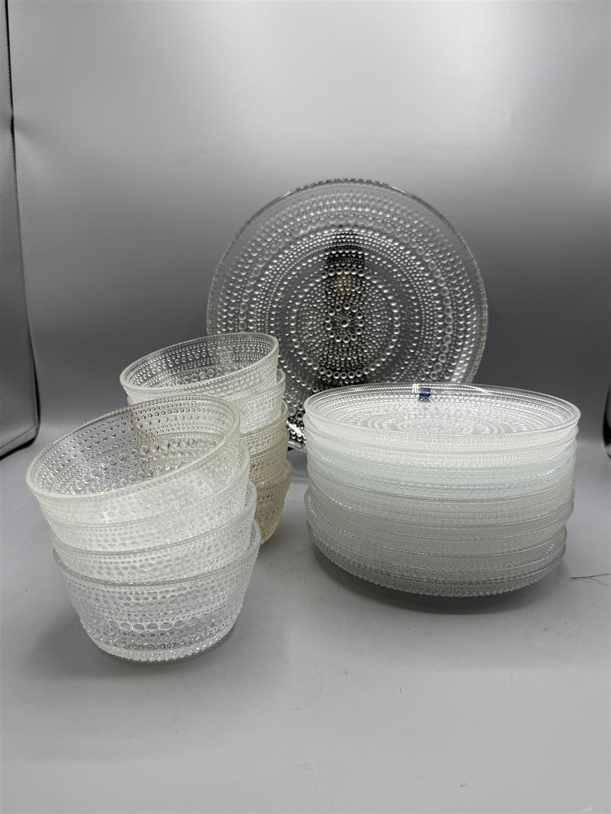 Iittala Kastehelmi lasiastiat (20kpl)