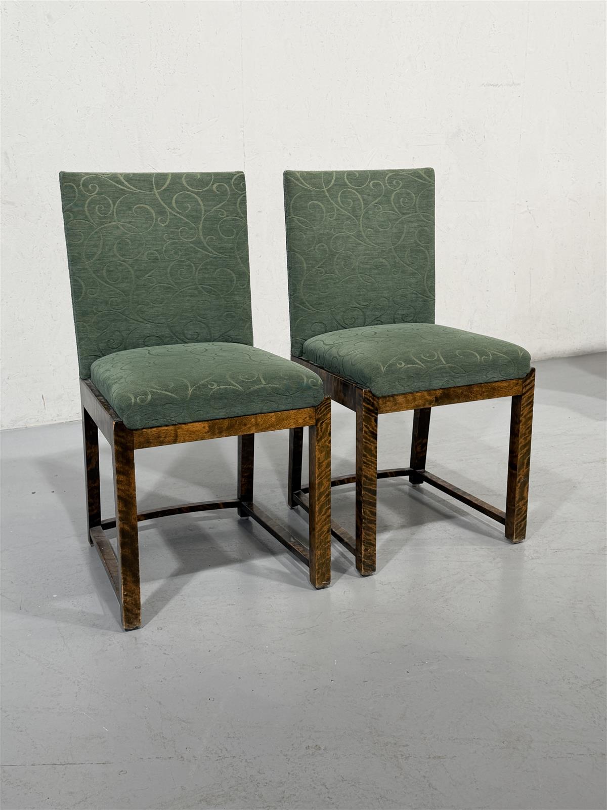 Art deco vintage tuolit (2kpl)