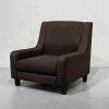 Borg Wingback nojatuoli ruskea