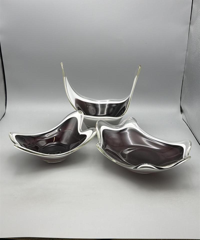 Kumelan lasi taidelasi maljakot (3kpl) Sulo Grönberg